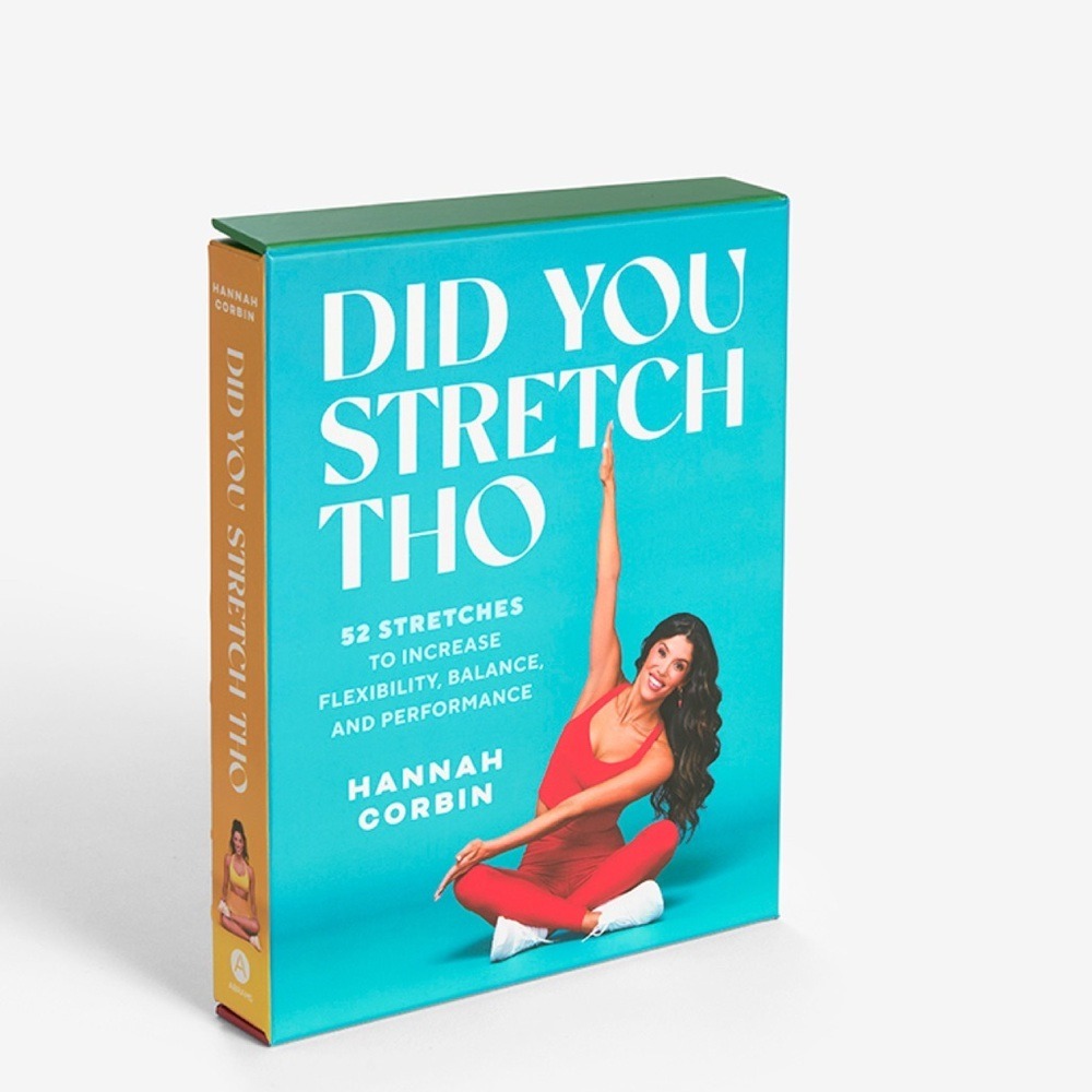 Did You Stretch Tho? Peloton Book by Hannah Corbin Motivation Fitness
